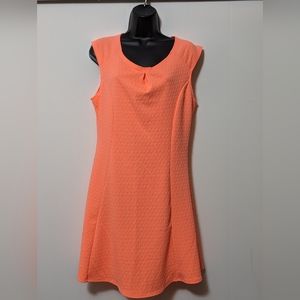 Women's Urban Rose Bright Coral Pink Casual Dress Size Large